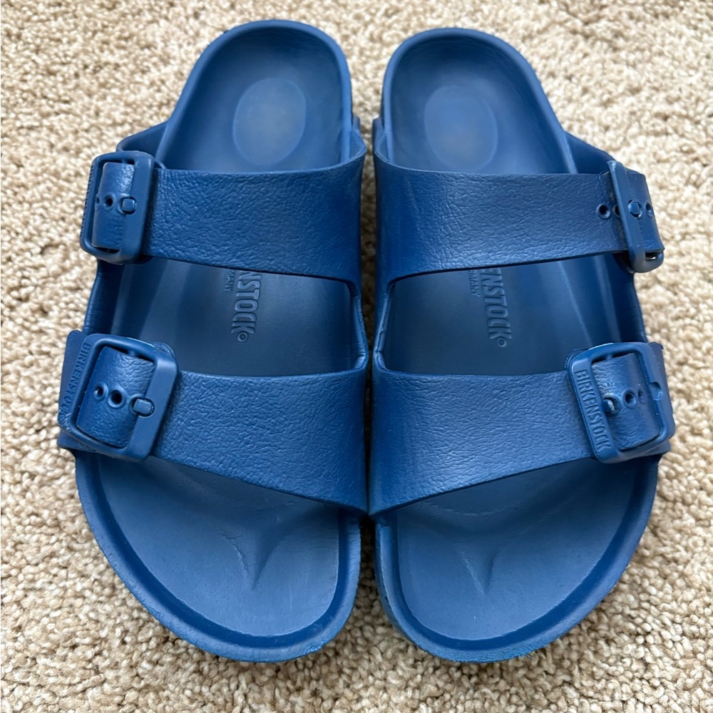 Birkenstock Kids Navy Blue Sandals